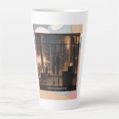 A Very Strange Time Latte Mug Milchtasse (Vorderseite)