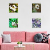 A Vibrant Garden Wildlife Art Collection Bilderwand Sets (Wohnzimmer)