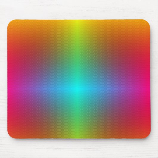 A vibrant mouse pad with a gradient of orange mousepad (Vorne)