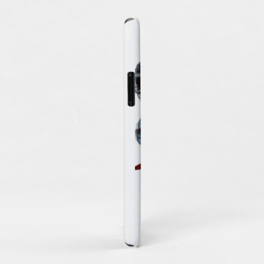 A vibrant red betta fish swimming. Case-Mate iPhone hülle (Hinten/Rechts)