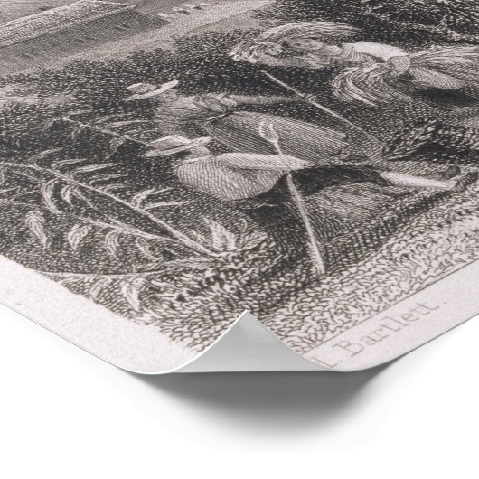 A View of Baltimore Poster (Ecke)