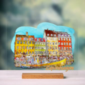 A view of Copenhagen Acrylschild (Neutral)