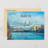 A View of Innsbruck Austria Postkarte (Vorne/Hinten)