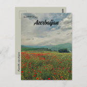 A View of Ismailli Azerbaijan Postkarte (Vorne/Hinten)