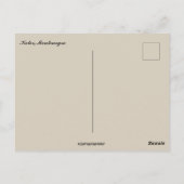 A View of Kotor Montenegro Postcard Postkarte (Rückseite)