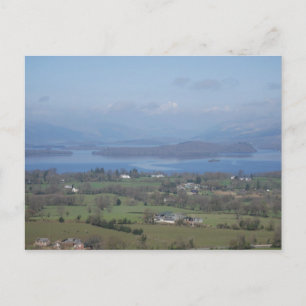 A view of Loch Lomond from the Dumpling Postkarte