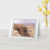 A view of Masada Karte (Gelbe Blume)