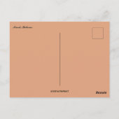 A View of Minsk Belarus at Sunset Postkarte (Rückseite)