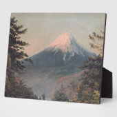 A View of Mount Fusiyama with Figures in the Foreg Fotoplatte (Seite)