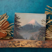 A View of Mount Fusiyama with Figures in the Foreg Fotoplatte (Seite)