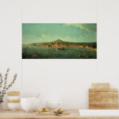 A View of Naples, 17th century Poster (Küche)