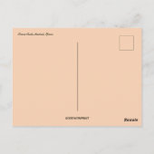 A View of Sierra Oeste Madrid Spain Postkarte (Rückseite)