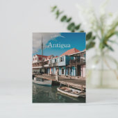 A View of St Johns Antigua Postkarte (Stehend Vorderseite)