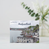 A View of St. John's Newfoundland Canada Postkarte (Stehend Vorderseite)