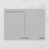 A View of St. John's Newfoundland Canada Postkarte (Rückseite)