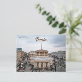 A View of St Petersburg Russia Postkarte (Stehend Vorderseite)