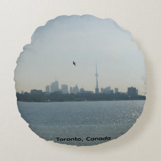 A view of Toronto Round Pillow Rundes Kissen