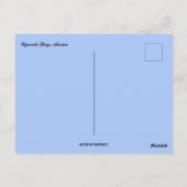 A View of Uganik Bay Alaska Postkarte (Rückseite)