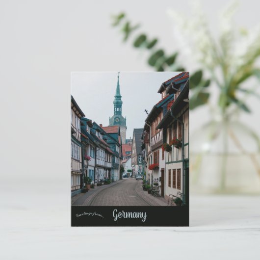 A View of Wolfenbuttel Germany Postkarte (Stehend Vorderseite)