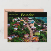 A View of Zaruma Ecuador Postkarte (Vorne/Hinten)