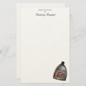 a view through a stirrup briefpapier (Vorne/Hinten)