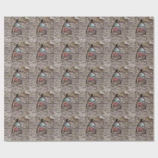 a view through a stirrup  geschenkpapier (Flach)