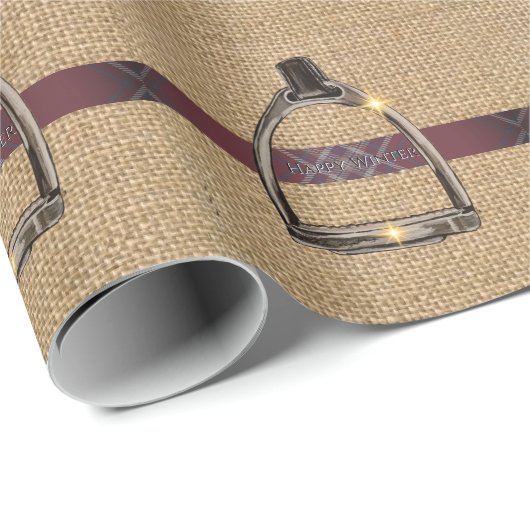 A VIEW THROUGH THE STIRRUPS GESCHENKPAPIER (Rolleneckpunkt)