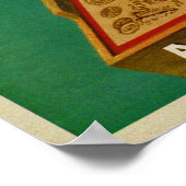 A. Viktorson Cigarette Papers ~ Moskau Russland 19 Poster (Ecke)