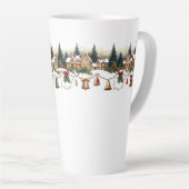 A Village Wrapped in Christmas Magic Milchtasse (Rechte Ecke)