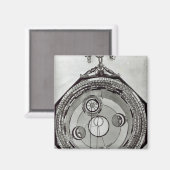 A Volvelle Magnet (Vorderseite/Rückseite)