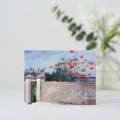 A Wall Nassau Winslow Homer Postkarte (Stehend Vorderseite)