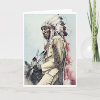 A Warrior's Legacy Fine Art Card Karte