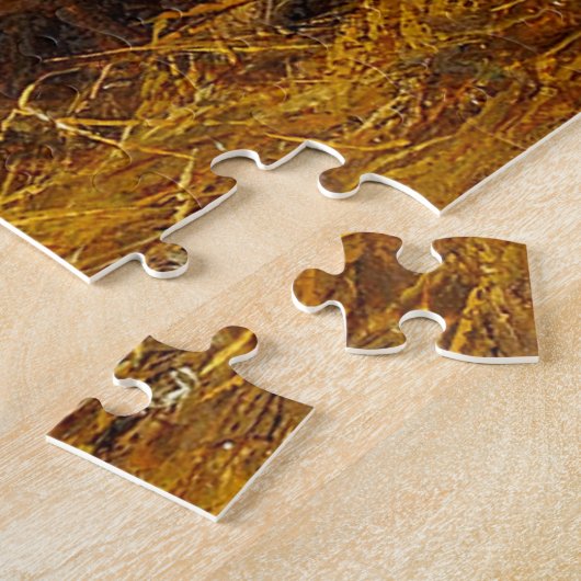 A Watchful Eye Carl Jutz 1916 Farmyard Rooster Puzzle (Seite)