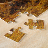 A Watchful Eye Carl Jutz 1916 Farmyard Rooster Puzzle (Seite)