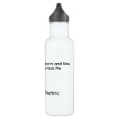 A Water Bottle for Electrician's Clients Edelstahlflasche (Rechts)