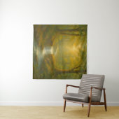 A Waterfall's Whisper in Eternal Nature Wandteppich (Beispiel (Horizontal))