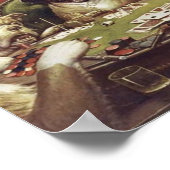 A Waterloo - Dogs Playing Poker - Cassius Coolidge Poster (Ecke)