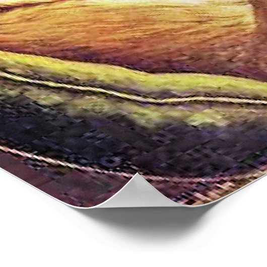 A Waterloo, Dogs Playing Poker, Poster (Ecke)