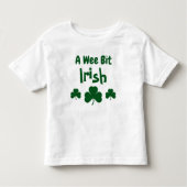 A Way Bit Irish Kleinkind T-shirt (Vorderseite)