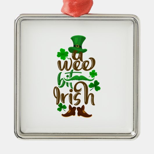 A Way Bit Irish Ornament Aus Metall (Vorne)