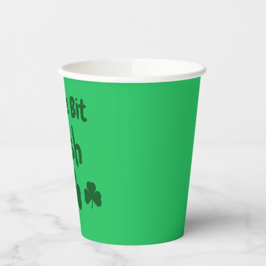 A Way Bit Irish Pappbecher (Links)