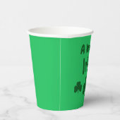 A Way Bit Irish Pappbecher (Rechts)