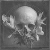 A Weathered Reverie — Gothic Fine Art Aufkleber (Vorderseite)