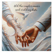 A WEDDING TILE FLIESE (Vorderseite)