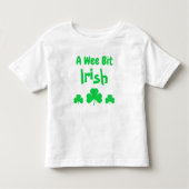 A Wee Bit Irish Kleinkind T - Shirt (Vorderseite)