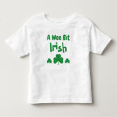 A Wee Bit Irish Kleinkind T - Shirt (Vorderseite)