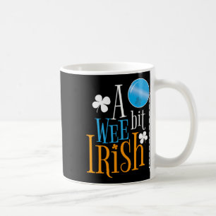 A Wee Bit Irish Pride St Patricks Day Kleeblatt Gr Kaffeetasse