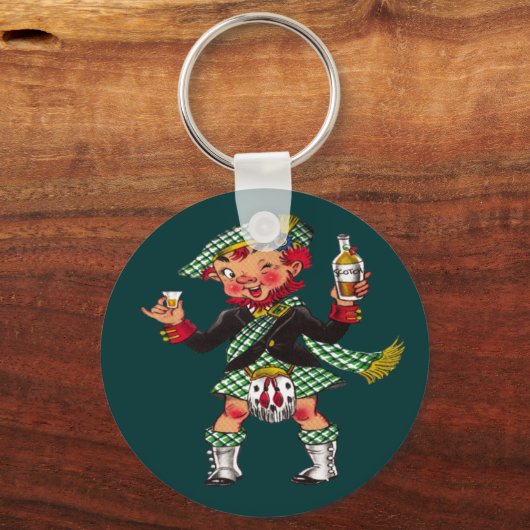 A Wee Bit O' Scotch Schlüsselanhänger (Vorderseite)