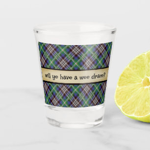 A Wee Dram of Scotch Schnapsglas