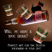 A Wee Dram of Scotch Schnapsglas